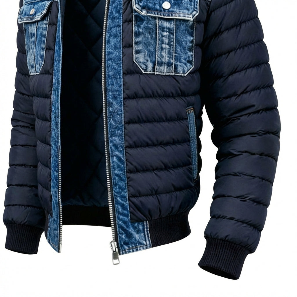 Mira | Klassische Jeansjacke für Herren – gefüttert &amp; winddicht