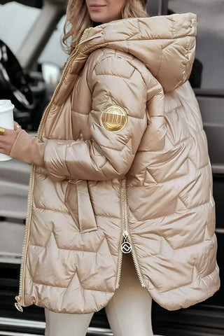 Xalviere | Mila Winterjacke mit Kapuze für Damen