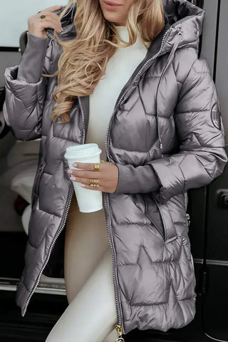 Xalviere | Mila Winterjacke mit Kapuze für Damen
