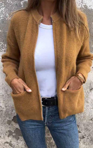 Regina - Gemütlicher Pullover mit Reißverschluss