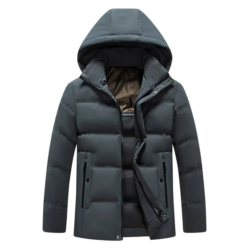 Malte | Fleecejacke mit Kapuze