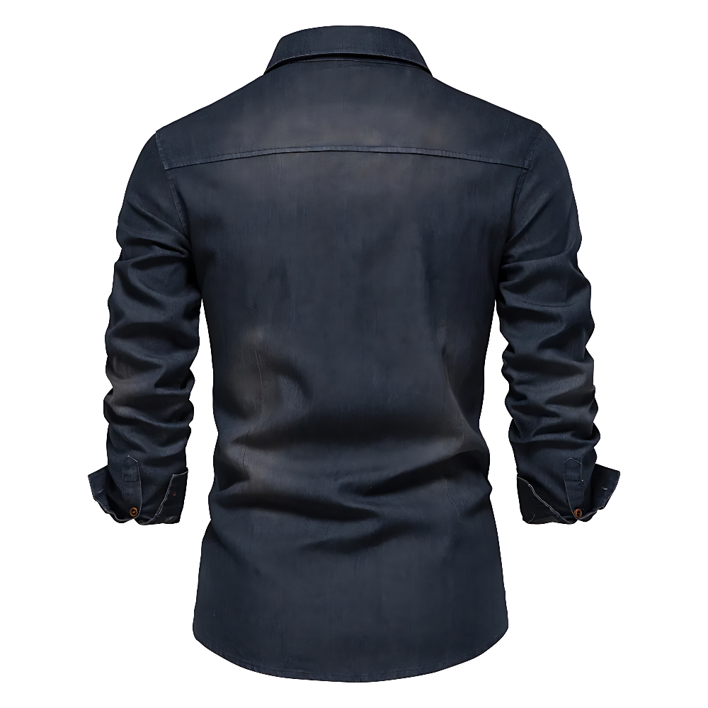 Mira | Denim-Overshirt für Herren – Comfort Fit