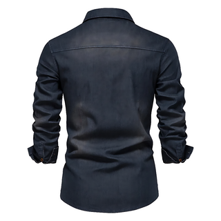 Mira | Denim-Overshirt für Herren – Comfort Fit