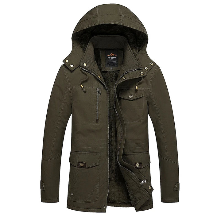 Jakob | Baumwoll-Winterjacke gefüttert