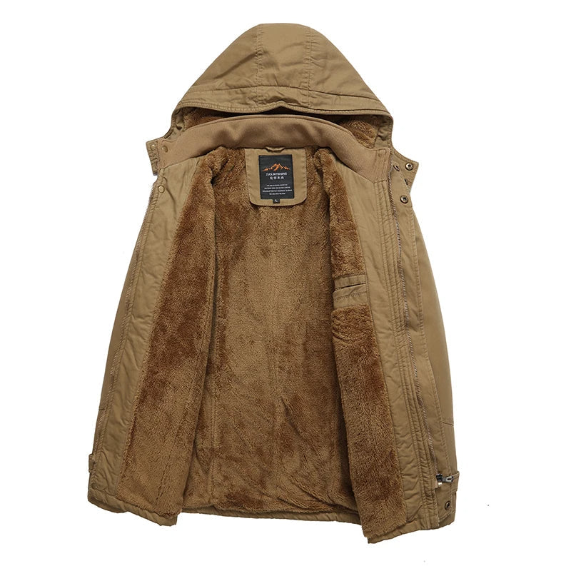 Jakob | Baumwoll-Winterjacke gefüttert