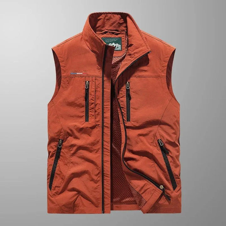 Henry | Atmungsaktive Cargo-Weste mit vielen Taschen