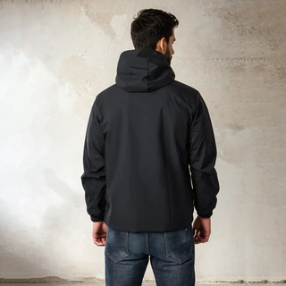 Herren Outdoor Sportjacke in einfarbigem Design