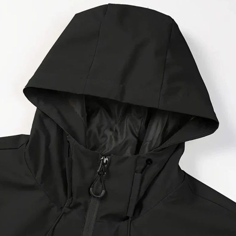 Herren Outdoor Sportjacke in einfarbigem Design