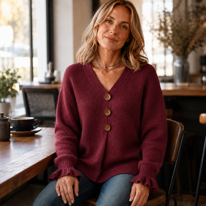 Klara™ | Eleganter Strickpullover
