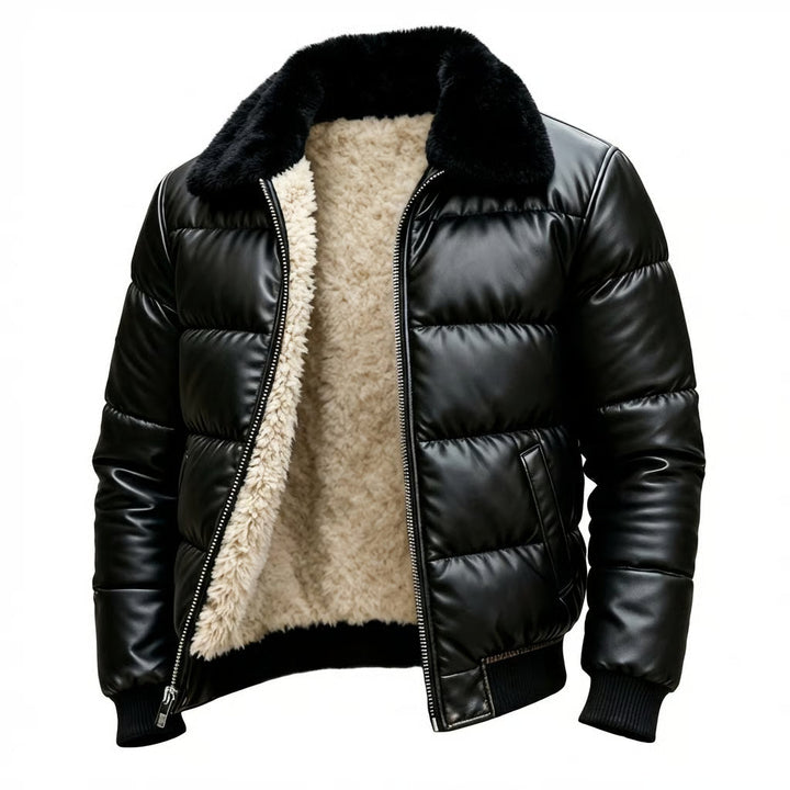Mira | Warme Steppjacke für Herren im Vintage-Look