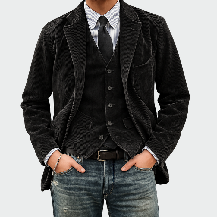 Ulf | Elegante Anzugjacke und Weste