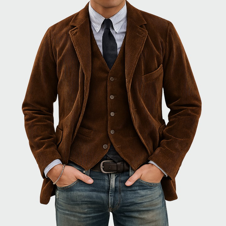Ulf | Elegante Anzugjacke und Weste