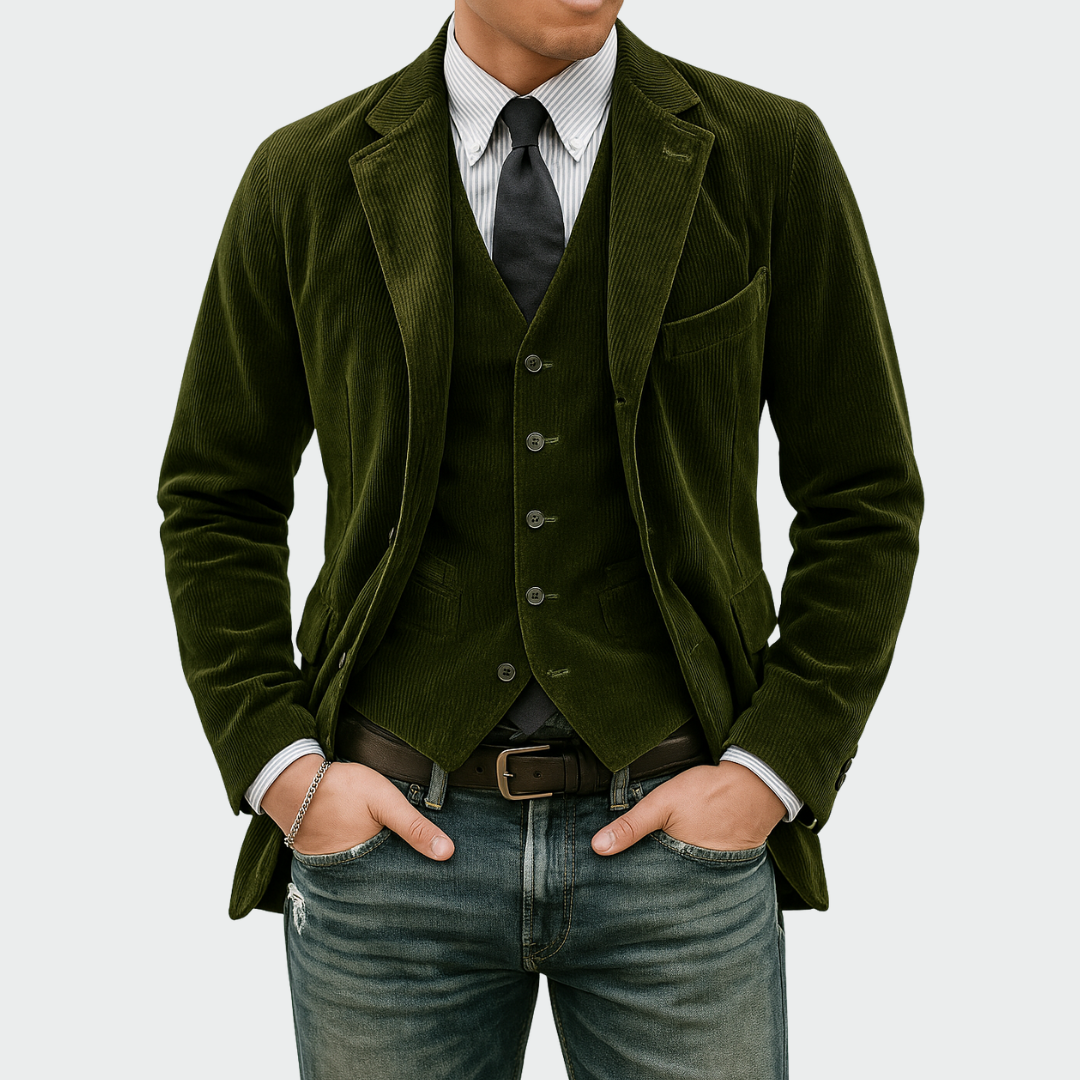 Ulf | Elegante Anzugjacke und Weste
