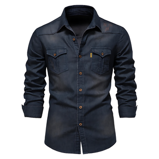 Mira | Denim-Overshirt für Herren – Comfort Fit