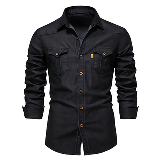 Mira | Denim-Overshirt für Herren – Comfort Fit