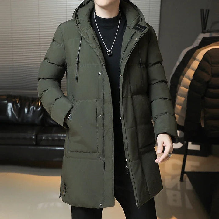 Torben | Lange Winterjacke elegant