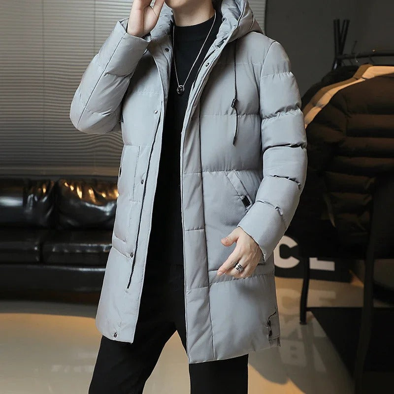 Torben | Lange Winterjacke elegant